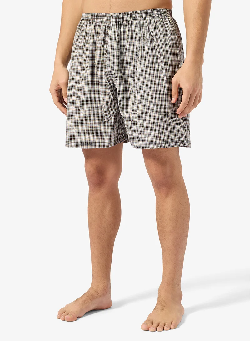 سفنتي فايف بيسيكس بوكسر منسوج عبوة من قطعتين